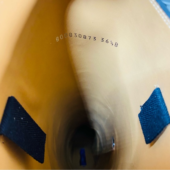 Ralph Lauren Purple Label Collection Nellie Leather Ankle-Buckle Booties Size 7B - Picture 14 of 14